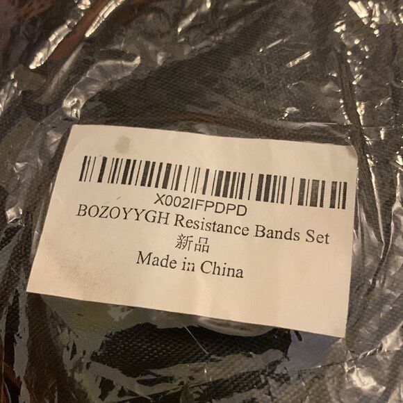 Resistance bands set including bag for storing or travel - Picture 6 of 6